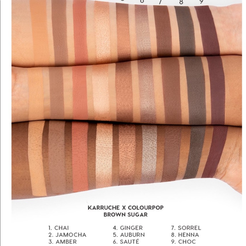 ColourPop Brown Sugar Pressed Powder Palette